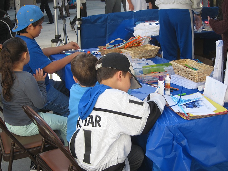 Youngsters enjoyed carnival games and arts & crafts activities. (Photo credit Ron Cervenka)
