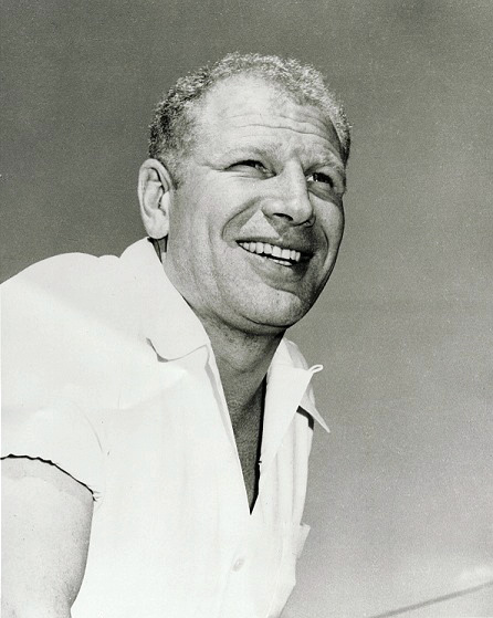 Known as "baseball's greatest maverick," Cleveland Indians owner Bill Veeck tried to break baseball's color barrier several years before Branch Rickey, (AP photo)