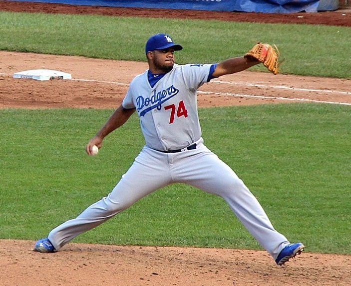 Make no mistake about it, Dodgers closer Kenley Jansen is about to get PAID. (Photo credit - Ron Cervenka)