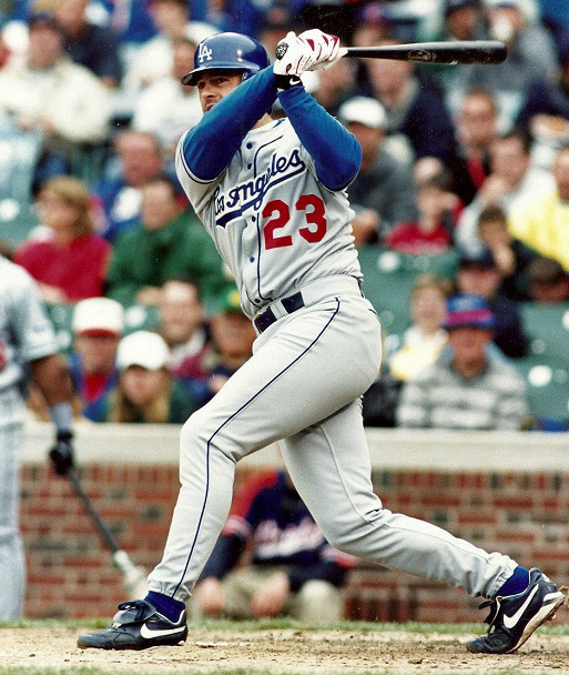Eric Karros is unquestionably the best homegrown Dodgers first baseman since the team moved to Los Angeles in 1958. (AP Photo)