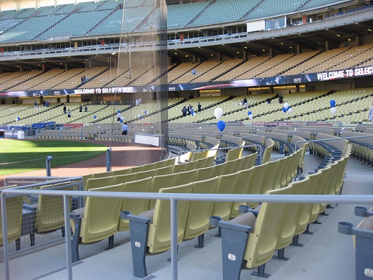 Best Seats Impressing a guest Dodger Stadium Dodgers Game