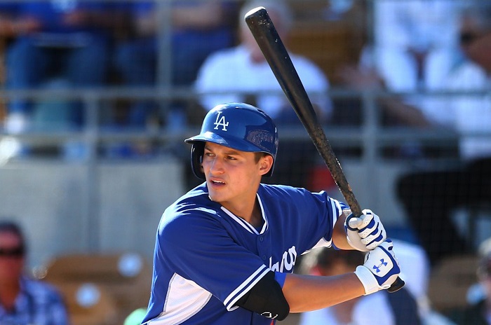 Aside from Clayton Kershaw, shortstop Corey Seager is the only player drafted by the Dodgers in the last 10 years to currently be on the Dodgers 25-man roster. (Photo credit - Mark J Rebilas)