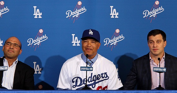 Although Farhan Zaidi, Dave Roberts and Andrew Friedman definitely have challenges to overcome, don't be surprised to find the Dodgers 40-man roster on Opening Day 2016 to be significantly different than it is today. (Photo credit - Ron Cervenka)