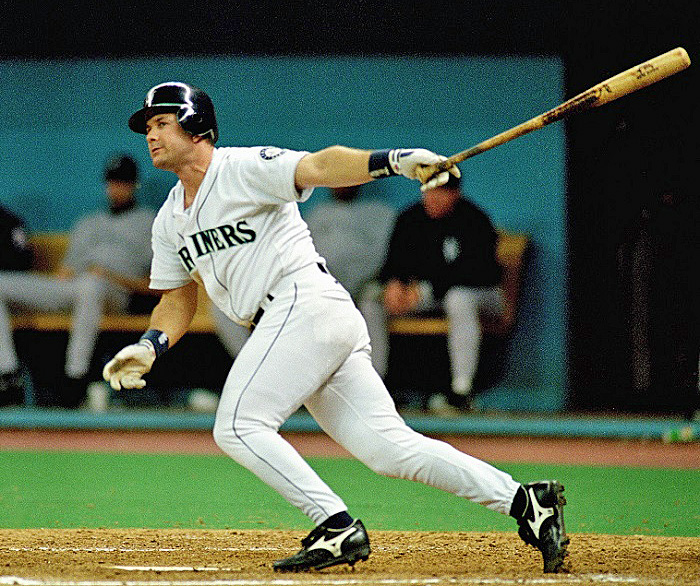 Many believe that Mariners slugger Edgar Martinez would already be in the Hall of Fame if the National League already had the DH rule. (Photo credit - Stephen Dunn)
