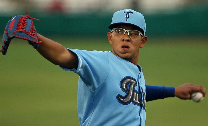 Through three minor league seasons, Dodgers top pitching prospect Julio Urias has never pitched into the seventh inning. (Photo courtesy of MLB.com)