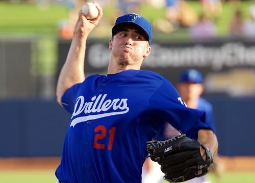 The Dodgers thought highly enough of Stripling to protect him from the Rule 5 Draft this winter. (Photo credit - Rich Crimi)