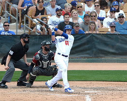 Bellinger had a first major league spring training came that most big leaguers only wish they could have. (Photo credit - Ron Cervenka)