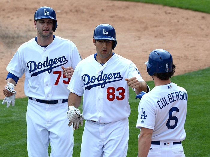 Non-rposter invitees Alex Hassan, Rob Segedin and Charlie Culberson have all played well enough to earn a roster spot. But will they? (Photo credit - Jon SooHoo)