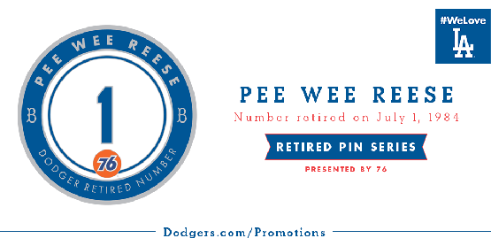 Retired Numbers Pin Giveaway