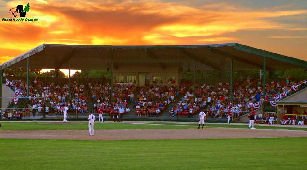 In areas that do not have major league or minor league baseball, the Northwoods League is very popular. (Image courtesy of kirkwoodeagles.com)