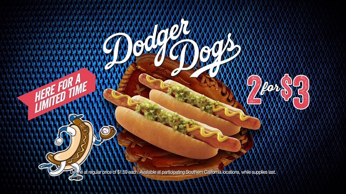 ampm offering Dodger Dogs at most LA area locations