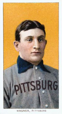 Gary Cypres' collection includes this 1909 Honus Wagner T206 baseball card regarded as the most valuable baseball card in the world. (Wikipedia photo) 