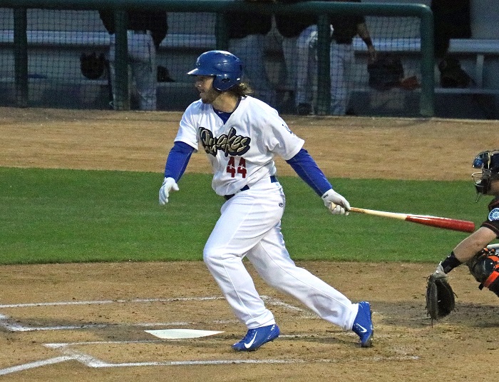 Curletta was named as the Cal League's Player of the Week this past Monday. (Photo credit - Ron Cervenka)