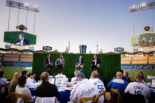 The annual All-Access event lets fans get up close and personal with current and former players. (Photo courtesy of Dodgers.com)