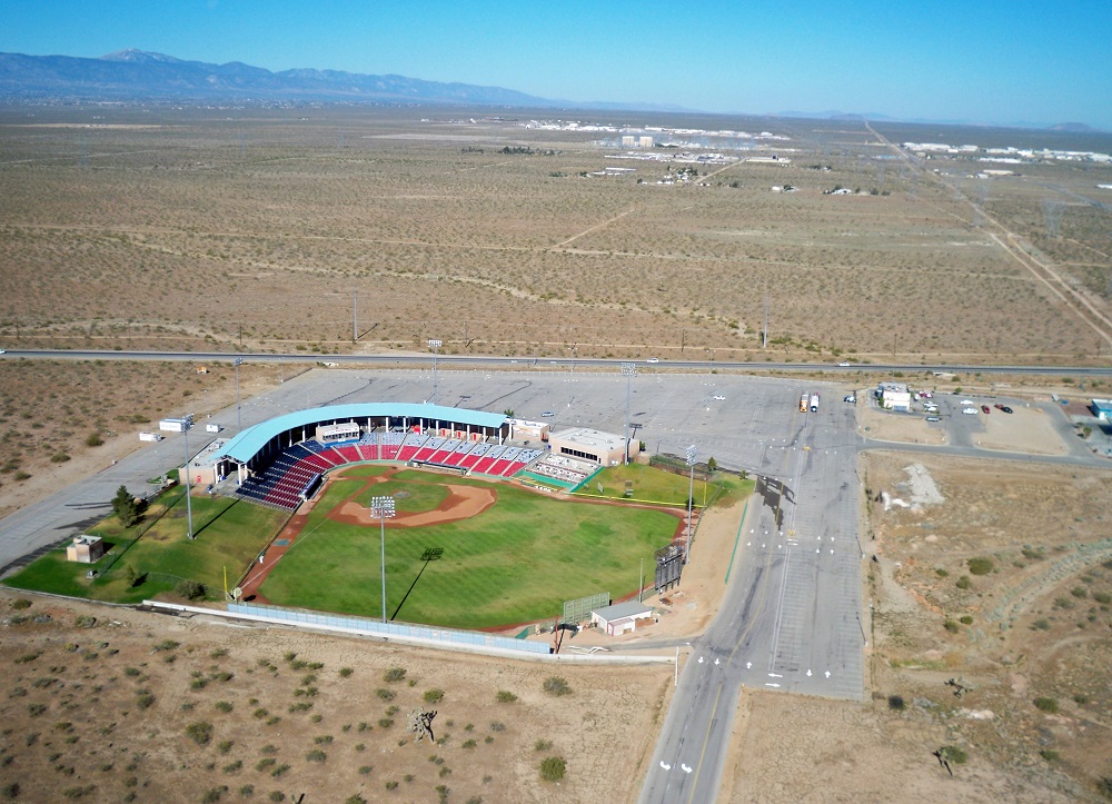 It's hard to argue that Heritage Field isn't located in the middle of nowhere. (Photo courtesy of mapio.net)