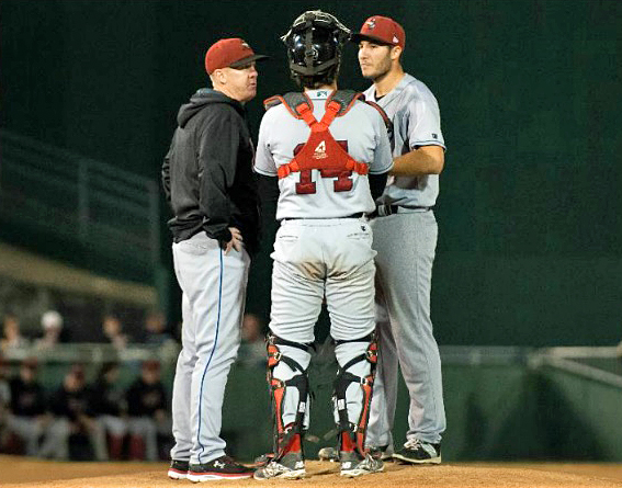 The Loons squandered a 6-2 lead on Friday night , losing to the Bowling Green Hot Rods by a score of 8-6. The best-of-three Midwest League Eastern Division Semifinals are now tied at one game apiece. (Photo courtesy of Great Lakes Loons)
