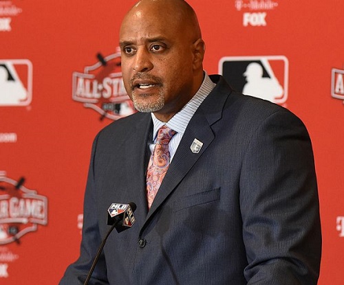 MLB Players Association Executive Director Tony Clark (Photo credit - Mark Cunningham)