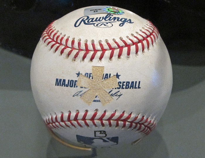 Segedin home run ball a special prize for Dodger fan