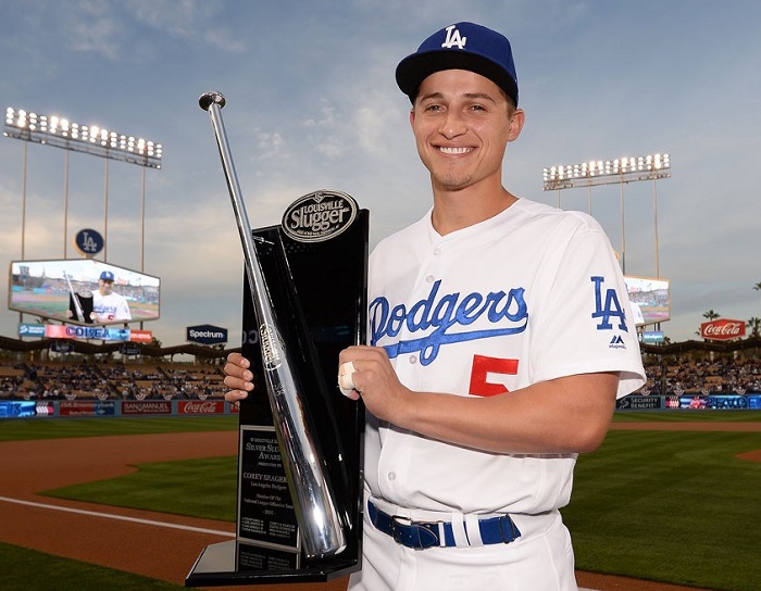 Dodgers SS Corey Seager wins Sporting News NL Rookie of the Year