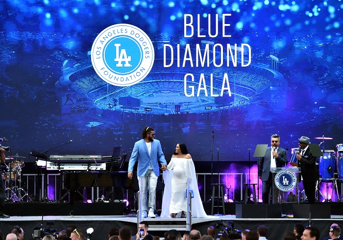 WORLD-RENOWNED MUSIC SUPERSTAR BRUNO MARS PERFORMED A BENEFIT CONCERT AT  THE 5TH ANNIVERSARY LOS ANGELES DODGERS FOUNDATION BLUE DIAMOND GALA