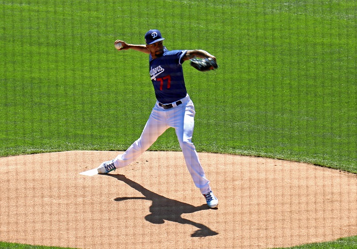 Tony Gonsolin goes on Dodgers' IL with inflamed shoulder; Dennis Santana  recalled