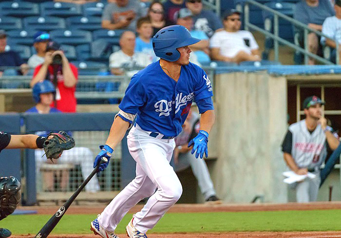 Gavin Lux Game-Used Jackie Robinson Day Jersey