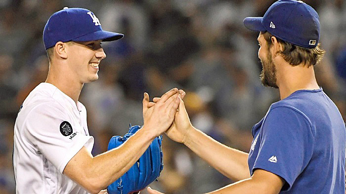 Dodgers' Walker Buehler takes opening day torch from Clayton Kershaw - True  Blue LA