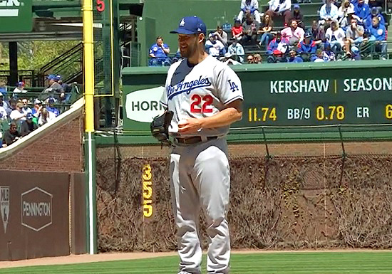 Just Kershaw being Kershaw