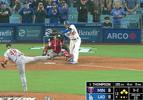 Trayce Thompson's walk-off walk, 05/15/2023